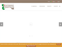 Tablet Screenshot of caseificioinvernizzi.it